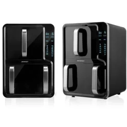 Heißluftfritteuse, Doppelkammer, vertikal, 12 l, Berdsen 2800W BD-664