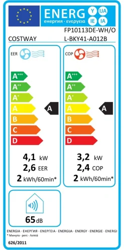 Heizlüfter, Klimagerät mobil, 14000 BTU 5 in 1 Mobile Klimaanlage