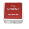 Hekatron Handauslösetaster HAT 02 IP20 weiß/ rot für Brandschutztür