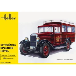 Heller - Citroen C4 Splendid Hôtel - 1:24 - 106 Teile