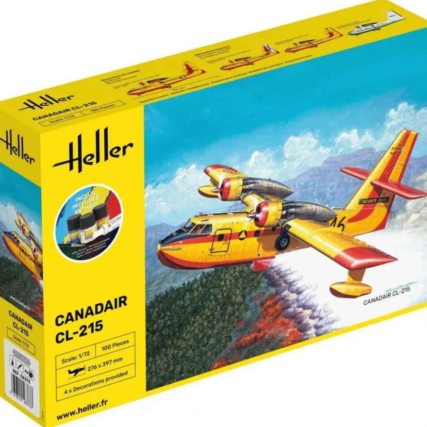 Heller - Starter Kit Canadair CL-215 - 1:72 - 100 Teile