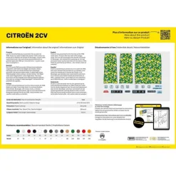 Heller - Starter Kit Citroën 2 CV - 1:24 - 99 Teile
