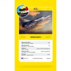 Heller - Starter Kit Mirage 2000 C - 1:72 - 39 Teile
