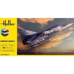 Heller - Starter Kit Mirage 2000 C - 1:72 - 39 Teile