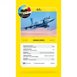 Heller - Starter Kit Mirage 2000 C - 1:48 - 92 Teile