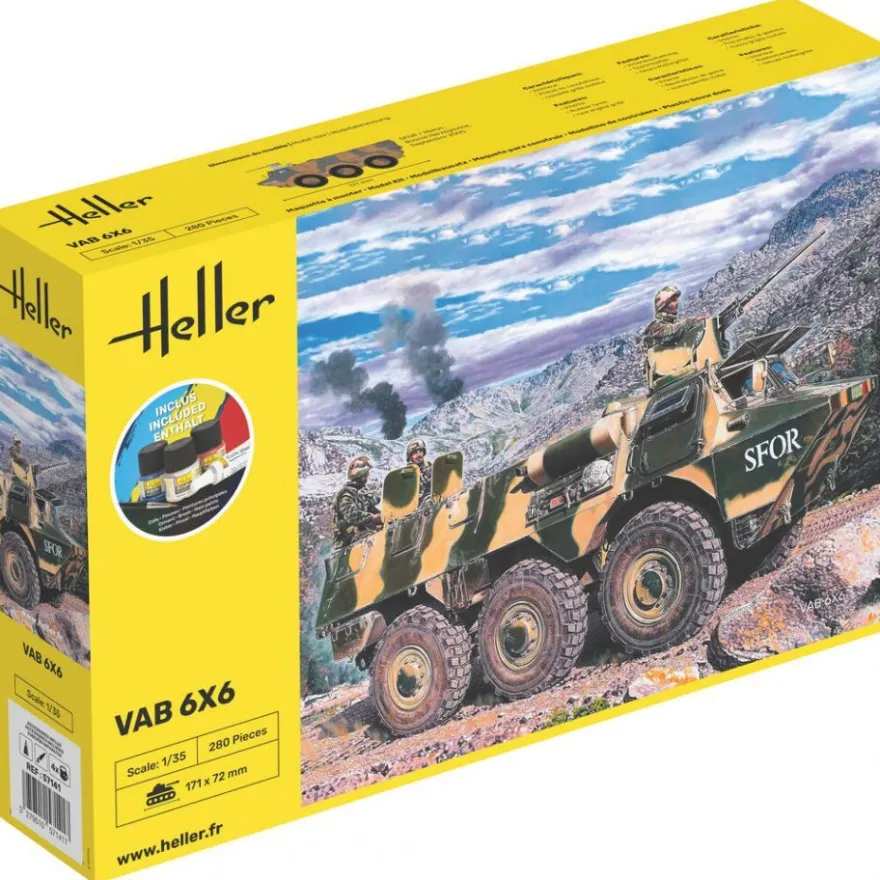 Heller - Starter Kit VAB 6x6 - 1:35 - 280 Teile