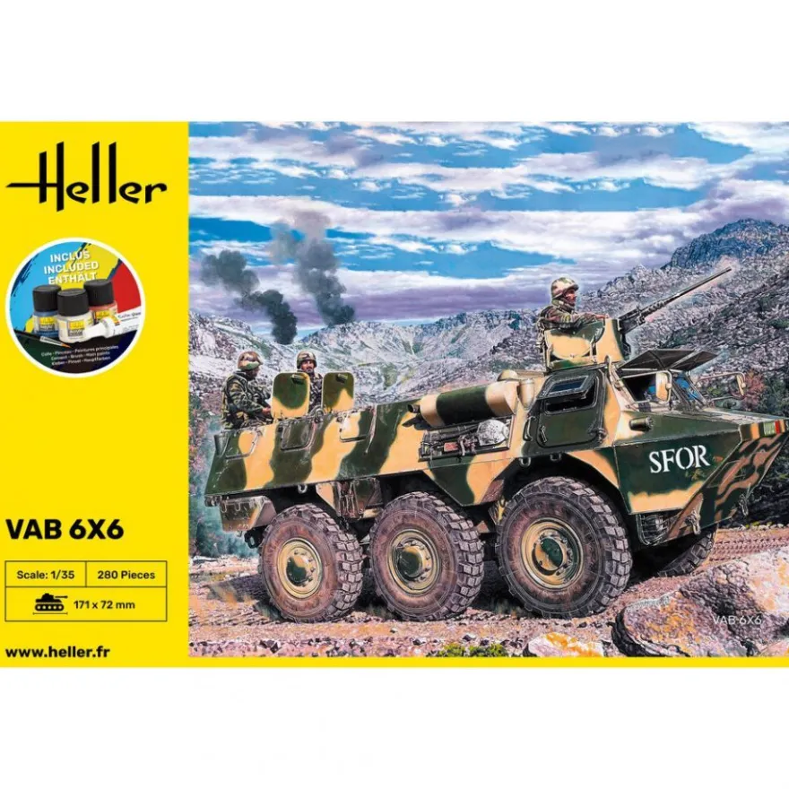 Heller - Starter Kit VAB 6x6 - 1:35 - 280 Teile