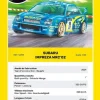 Heller Subaru Impreza WRC´02 Starter Kit 1:43 1000561990 Bausatz 56199 Bausatz
