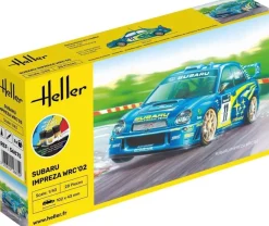 Heller Subaru Impreza WRC´02 Starter Kit 1:43 1000561990 Bausatz 56199 Bausatz