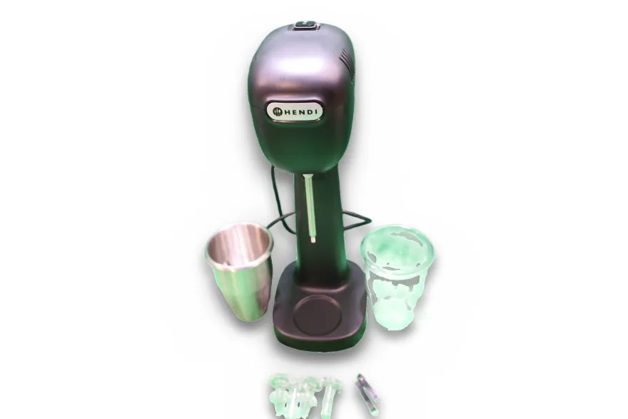 Hendi Getränkemixer Defekt Milchshake Mixer 0,5 L 400 W mit 2 Mischbechern
