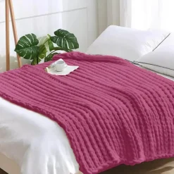 Hengrongshen Dicke Wolle 2x 500g Chunky Yarn für Armstricken, XXL Garn für
