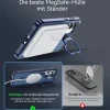 Hensinple Hülle für Samsung Galaxy S24 FE mit MagSafe, Ring Ständer