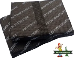1 Hepafilter + 2 Aktivkohlefilter geeignet Vorwerk Tiger VT 251 252 Filter