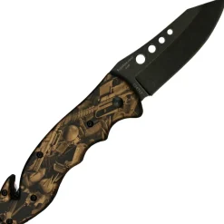 Herbertz TOP Collection Rettungsmesser Springmesser Alu-Griffschalen mit Etui (18 + )