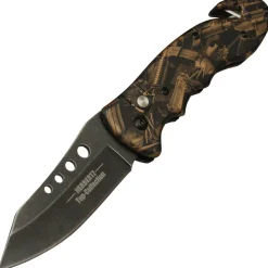 Herbertz TOP Collection Rettungsmesser Springmesser Alu-Griffschalen mit Etui (18 + )