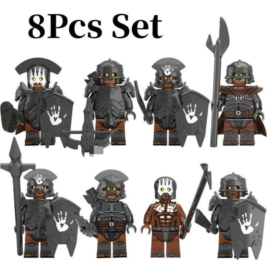 Herr der Ringe Ork Soldat Minifiguren Bausteine Zum Selbermachen Spielzeug Bausteine