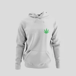 Herren Hoodie 420 High Times Funny Marihuanablatt Smoke Weed Gras Kiffen