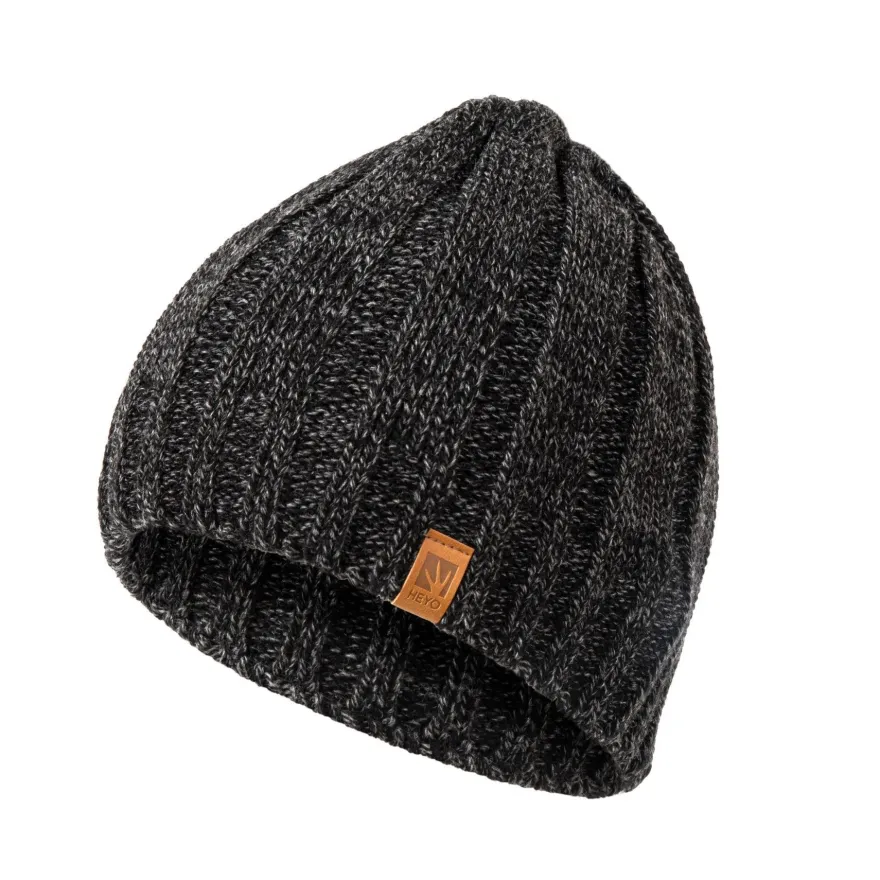 Herren Mütze Schal Set Beanie Winter Strickmütze mit Winterschal Premium Qualität