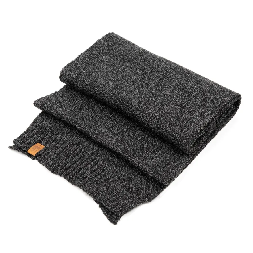 Herren Mütze Schal Set Beanie Winter Strickmütze mit Winterschal Premium Qualität
