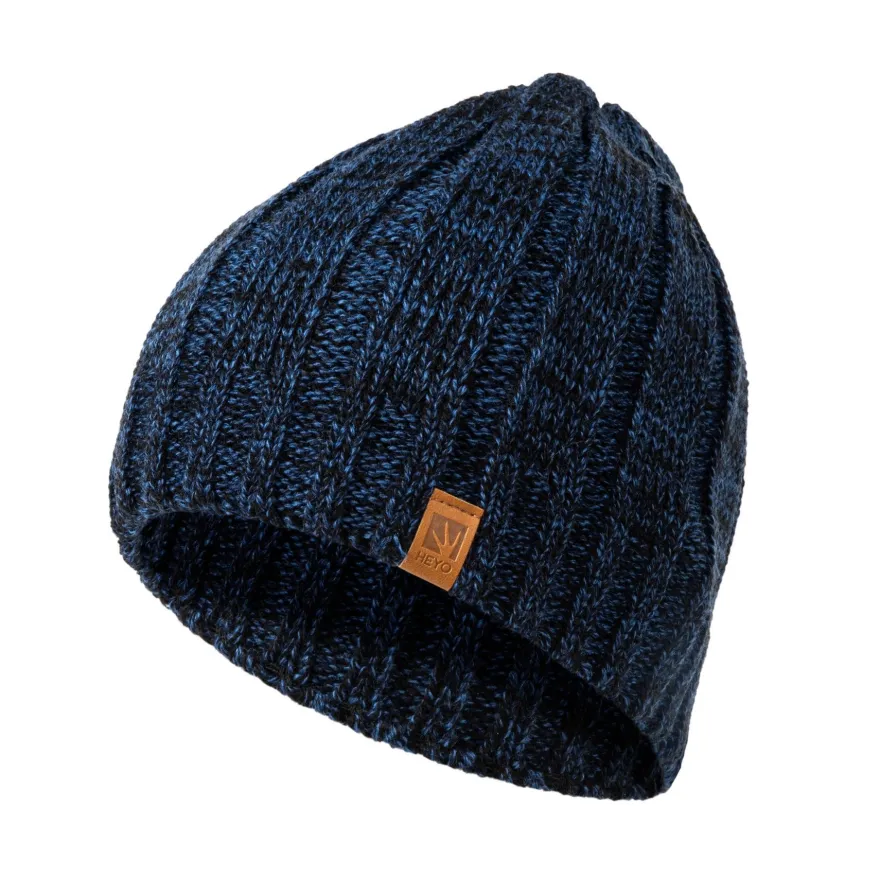 Herren Mütze Schal Set Beanie Winter Strickmütze mit Winterschal Premium Qualität
