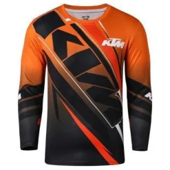 Herren Radsport Sweatshirt KTM Offroad-Renne Trikot lange Ärmel Pullover
