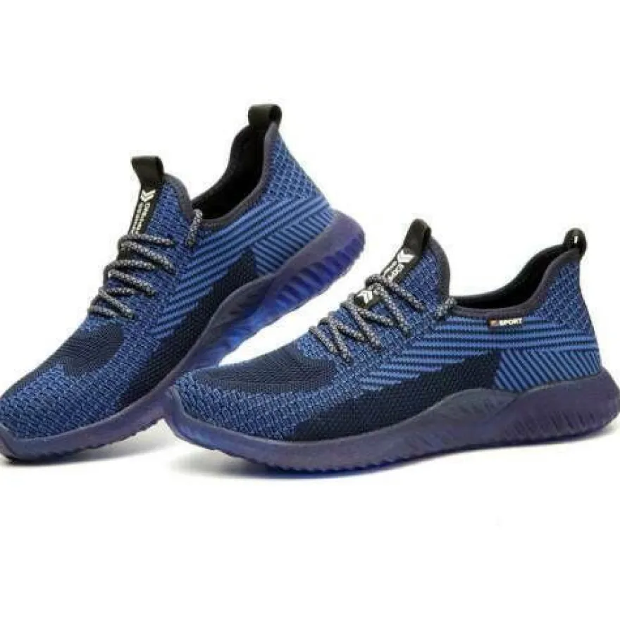 Herren Stahl Zehenpartie leichte Sicherheitsschuhe Arbeitsstiefel Sport Wanderschuhe