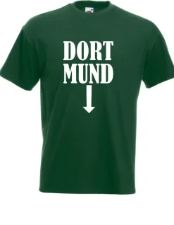 Herren T-Shirt Dort-Mund Größe bis 5XL