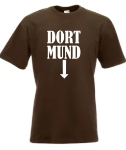 Herren T-Shirt Dort-Mund Größe bis 5XL