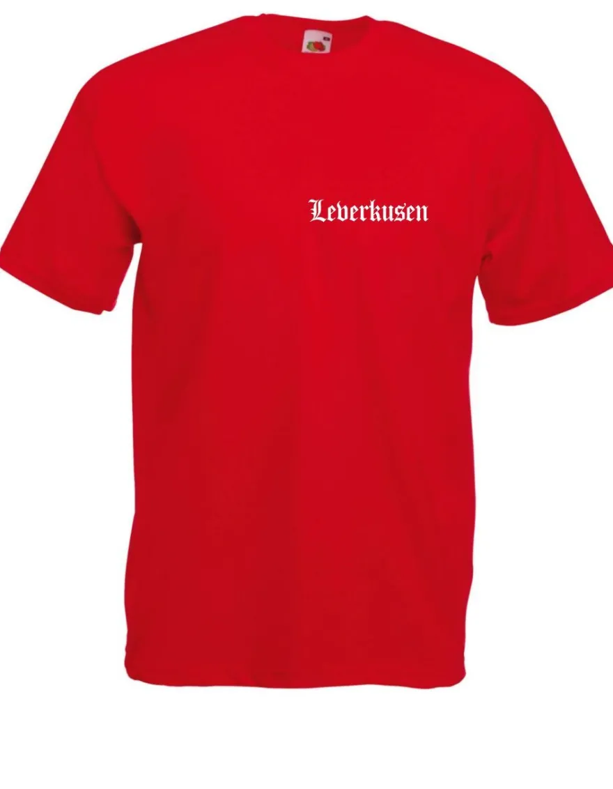 Herren T-Shirt Leverkusen I Fussball I Verein I Sprüche I Fun I Lustig bis 5XL