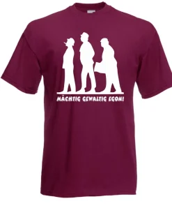 Herren T-Shirt Mächtig Gewaltig Egon! I Sprüche I Lustig I Fun I bis 5XL