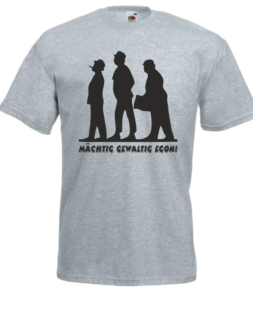 Herren T-Shirt Mächtig Gewaltig Egon! I Sprüche I Lustig I Fun I bis 5XL