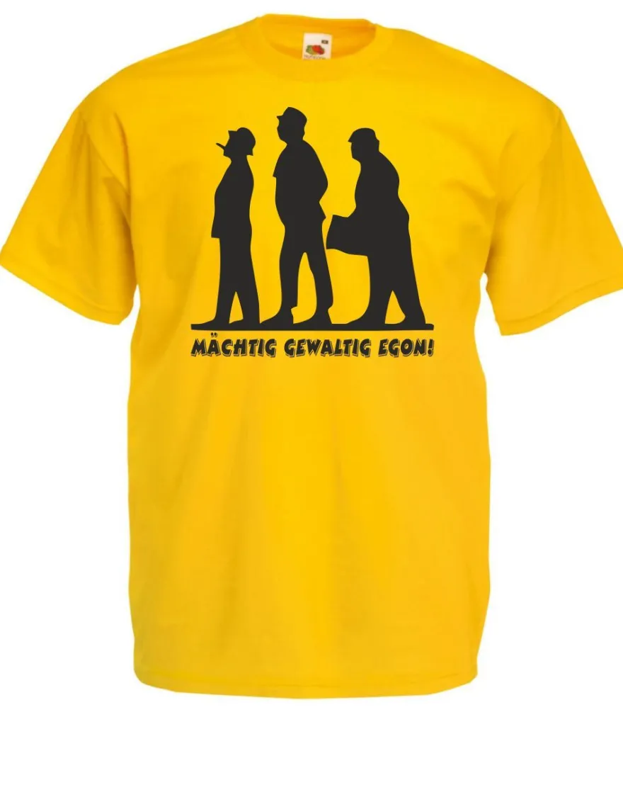 Herren T-Shirt Mächtig Gewaltig Egon! I Sprüche I Lustig I Fun I bis 5XL