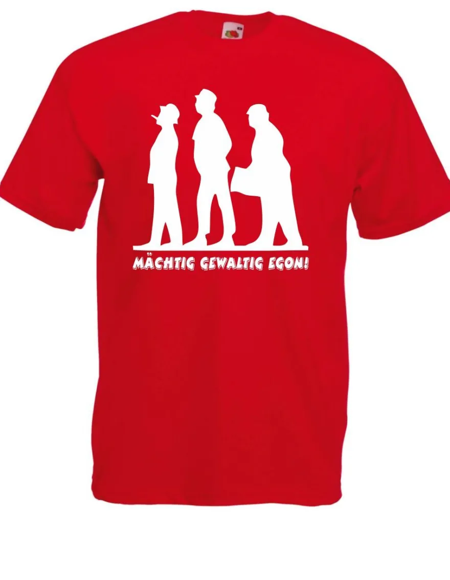 Herren T-Shirt Mächtig Gewaltig Egon! I Sprüche I Lustig I Fun I bis 5XL