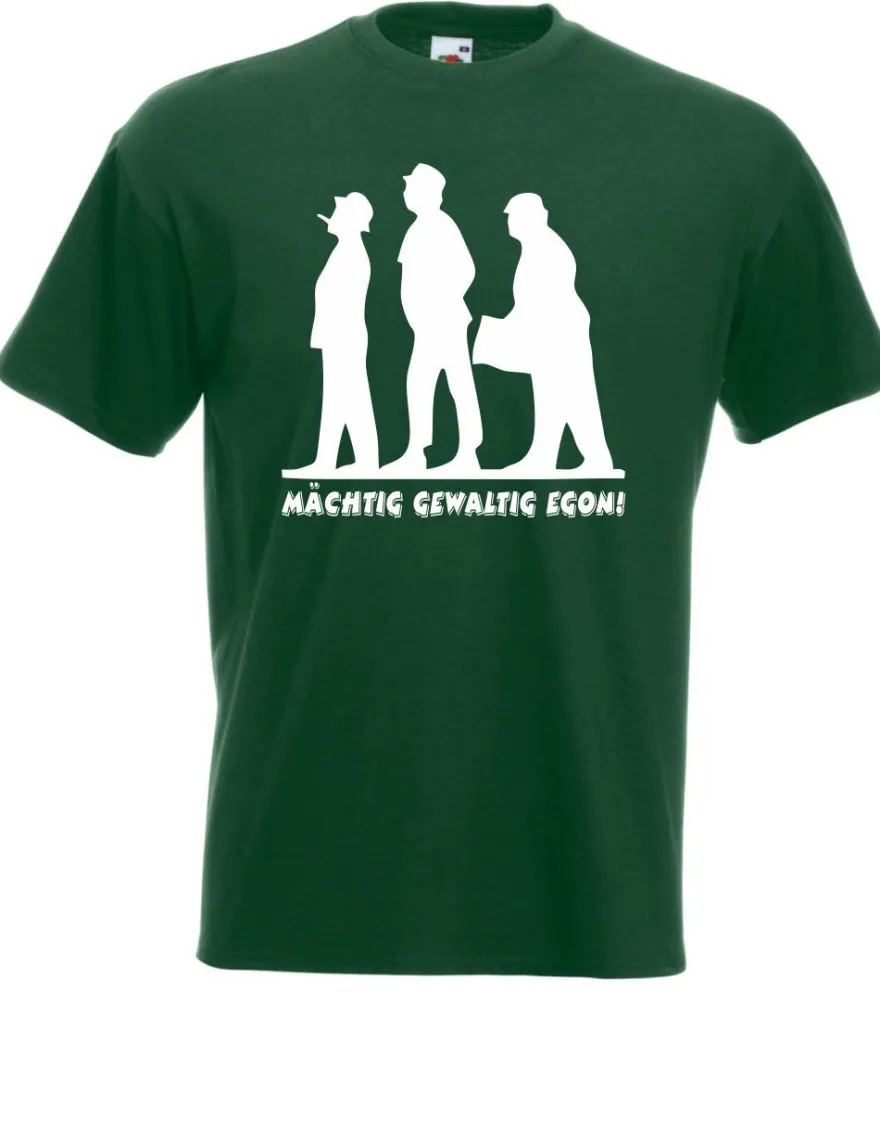 Herren T-Shirt Mächtig Gewaltig Egon! I Sprüche I Lustig I Fun I bis 5XL