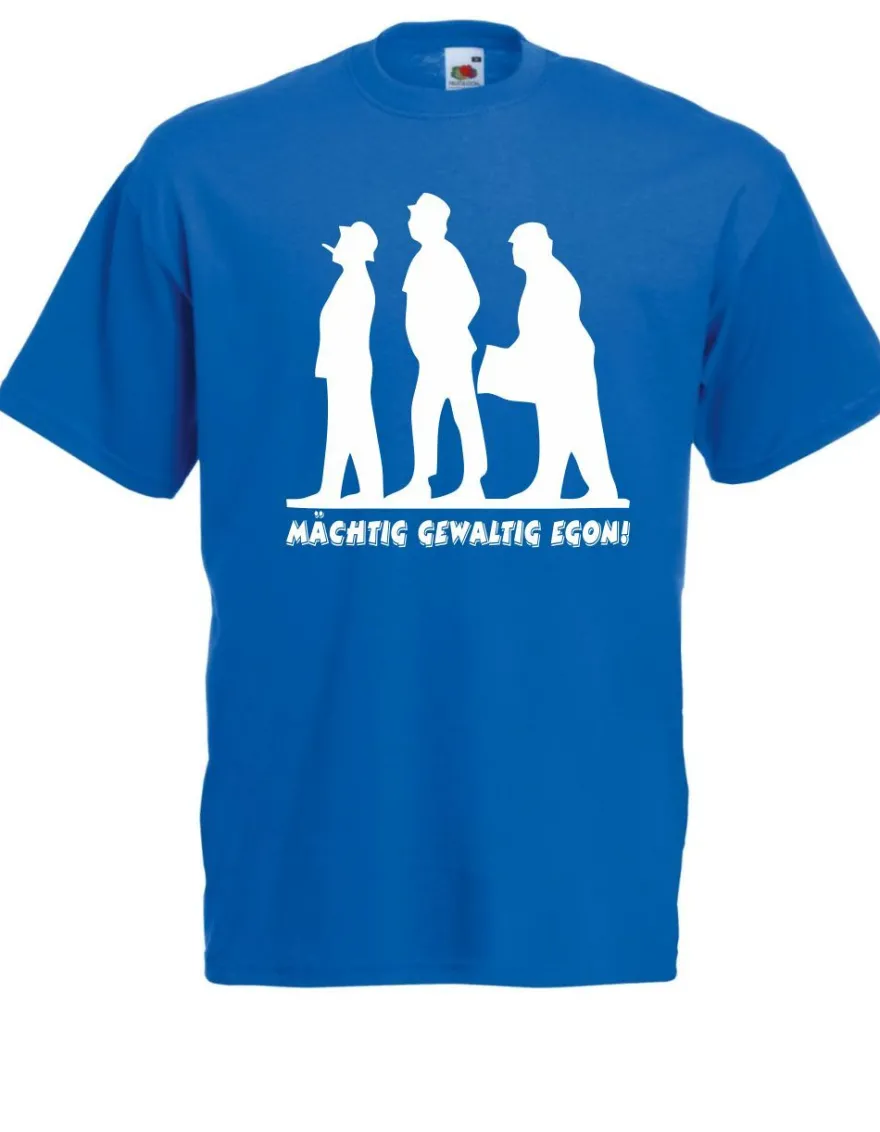 Herren T-Shirt Mächtig Gewaltig Egon! I Sprüche I Lustig I Fun I bis 5XL