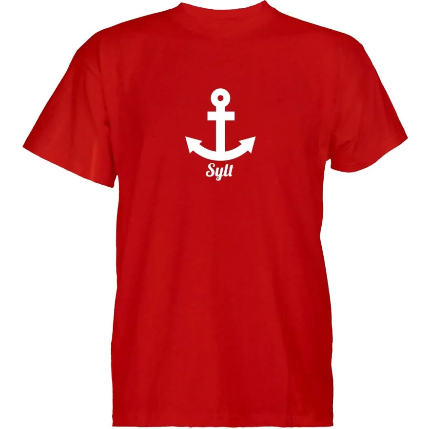 Herren T-Shirt SYLT Anker