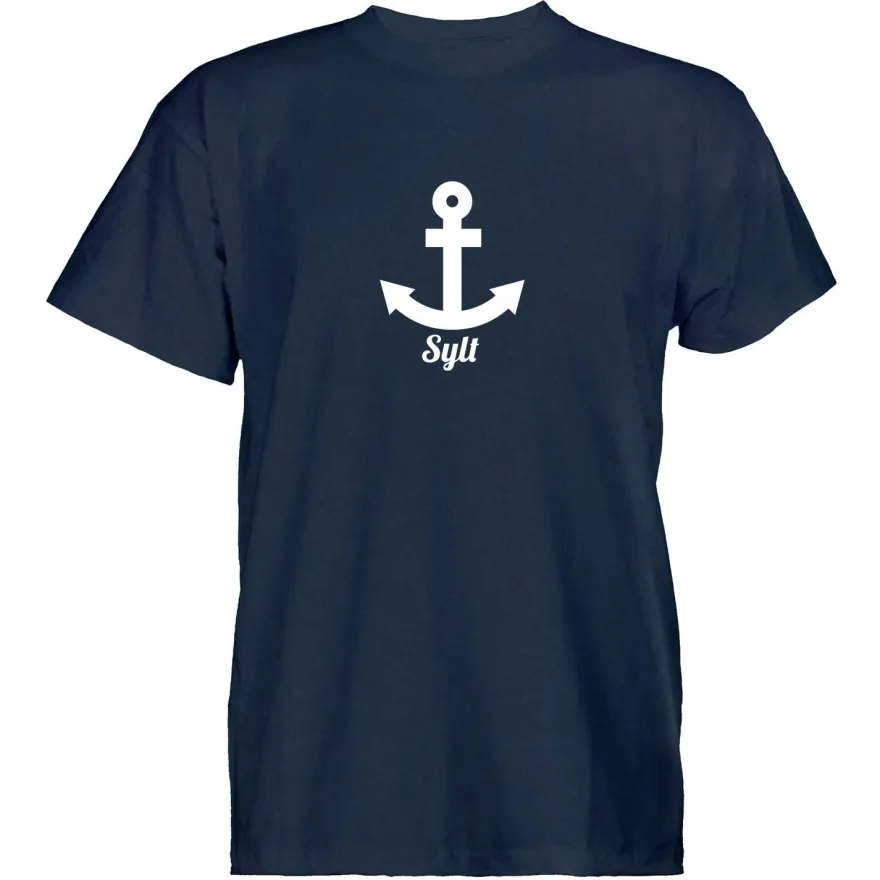 Herren T-Shirt SYLT Anker