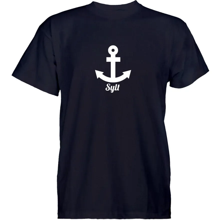 Herren T-Shirt SYLT Anker
