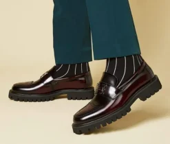 Herren with open bead matte upper Formelle Two-tone men´s shoes Leder Buro Anzug