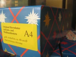 Herrnhuter Stern 40 cm Farbe gelb wetterfest Kunststoff für Außen vom Fachhändler