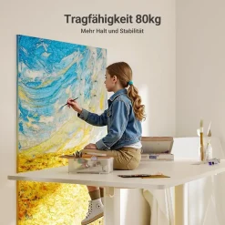 Höhenverstellbarer Schreibtisch Elektrisch 160x80 cm