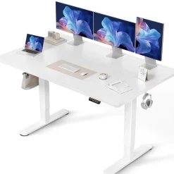 Höhenverstellbarer Schreibtisch Elektrisch 160x80 cm