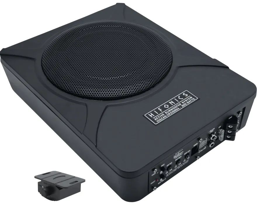 Hifonics Aktiv Subwoofer Bass Hifi 25cm VRX-1000A