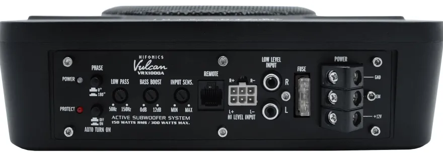 Hifonics Aktiv Subwoofer Bass Hifi 25cm VRX-1000A