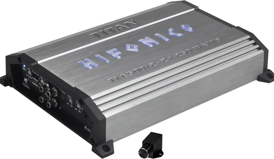 Hifonics TITAN EVO 2CH AMP TXE500/2 2-Kanal Verstärker Endstufe KFZ Auto PKW
