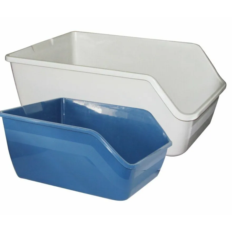 High-back Litter pan 47x38x21cm