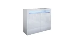 Highboard Kommode Anrichte Sideboard Schrank Möbel Hochglanz Santa Fé 107cm