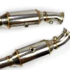 HIGH-QUALITY Edelstahl Downpipe 76MM 3