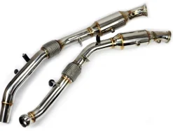 HIGH-QUALITY Edelstahl Downpipe 76MM 3