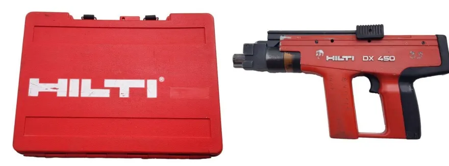 Hilti DX Bolzensetzgerät 450, 36 M, A 40, A 41, A 460, A 5 mit Koffer + Magazin